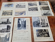 Konvolut alte Fotokarten Ansichten Danzig Gotenhafen Zoppot Foto AK Karten 30er