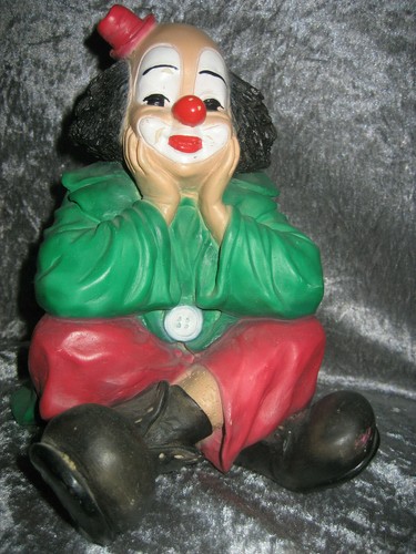 Clown made italy sitzend - made, in