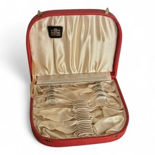 Alter 24 Teile Besteckkasten *