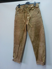 beige Trachten Lederhose Gr. 32 von "Skandal"