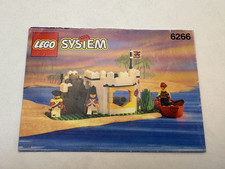 LEGO ® Bauanleitung System Piraten Pirates 6266 Burg Instruction ungelocht 299