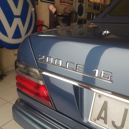 Mercedes w124 chrom - mercedes,