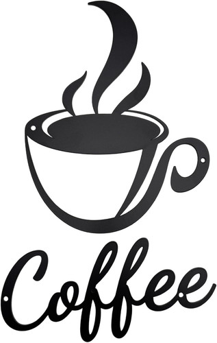 Coffee metal wall art - wall,