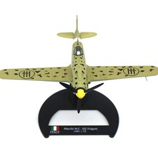 Macchi MC.202 Folgore 1:72 Legierung Metall Modell mit Display Ständer Set