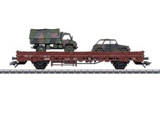 Märklin 46929, Rungenwagen mit Bundeswehr Fahrzeugen, DB, Neu & OVP, H0 AC