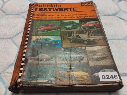 0246 autodata testwerte 1984 - 0246,