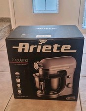 Ariete 1589 Moderna, Silber-Weiß, Küchenmaschine, Neu, OVP