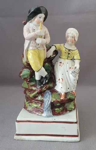 Staffordshire pearlware fugure - staffordshire, pearlware-fugure