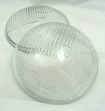 2x Scheinwerferglas Streuscheibe Glas für Scheinwerfer VW Karmann Ghia Typ 14