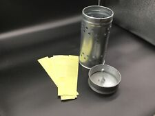 Schwefeldose mit Schwefelstreifen Wachs Imkerei Imker Bienenwachs Wachsmotte