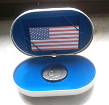 ONE DOLLAR USA 1976 * Eisenhower * Liberty Moon Bell * 1776-1976 * In Schatulle