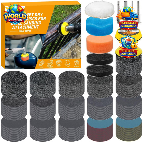 Nassschleifpapier klett 50mm - nassschleifpapier,