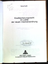 Kreditsicherungsrecht im