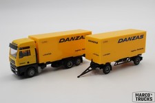 AWM MAN TGA XXL Wechselbrückenhängerzug "Danzas" 1:87 /AW3085