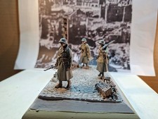 Diorama 1:35 II WK Ruine Abzug