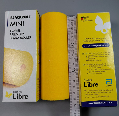 Mini faszienrolle lang - mini, cm