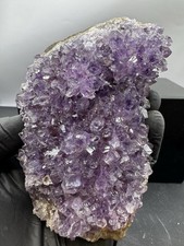 Natur Amethyst Stufe Lila