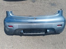 Citroen C1 2008 Stoßstange Hinten Grau KTA