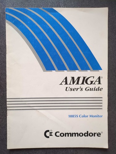 Commodore amiga 1085s - commodore,