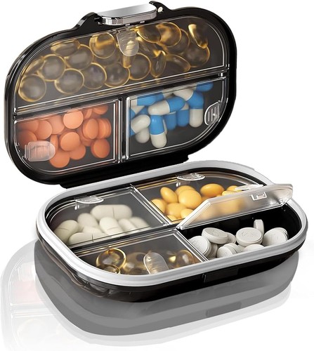 Pillendose für unterwegs - pillendose,