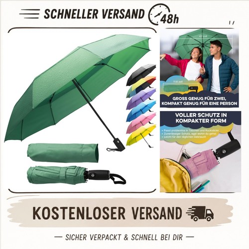 Zeno taschenschirm kompakt - taschenschirm,