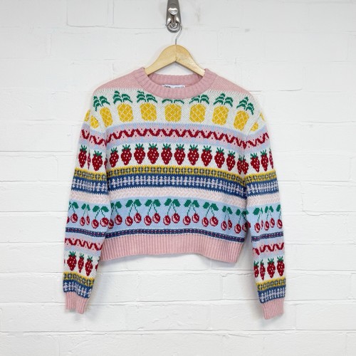Zara fruit fair isle strick - zara,