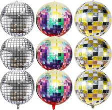 9 Discokugel Deko Set