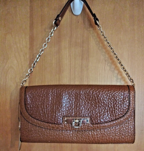 Dkny cleo clutch - dkny, brown