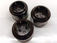Neu.Orig Bakelit Steckdose