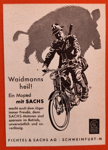 Fichtel sachs ag moped - &,