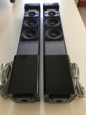 2 Stück Loewe Individual Sound, Center Lautsprecher In Black Highgloss + Kabel