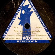 FRITZ KRAUSS -TENOR-