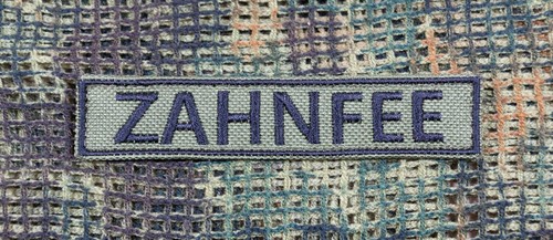 Klettpatch zahnfee 2x10 - "zahnfee",,