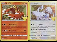 Pokemon Lugia + Ho-Oh HOLO | Deutsch Celebrations 25 Jubiläum | Near Mint