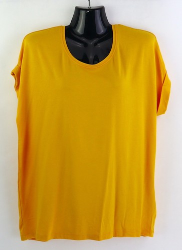Shirt mit ausschnitt - u-ausschnitt, gr.