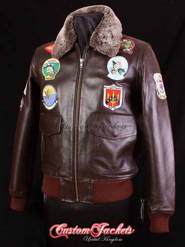 Herren top gun braun 1 - top,