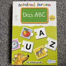 Spielend Lernen - Das ABC - Lernspiel Lege-Puzzle-Spiel 4 - 7J