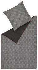 Bettwäsche ESPRIT HOME ESPRIT E-HERITAGE BL 135x200 cm schwarz Bettbezug