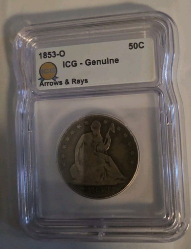 Arrows rays 1853 - &, half