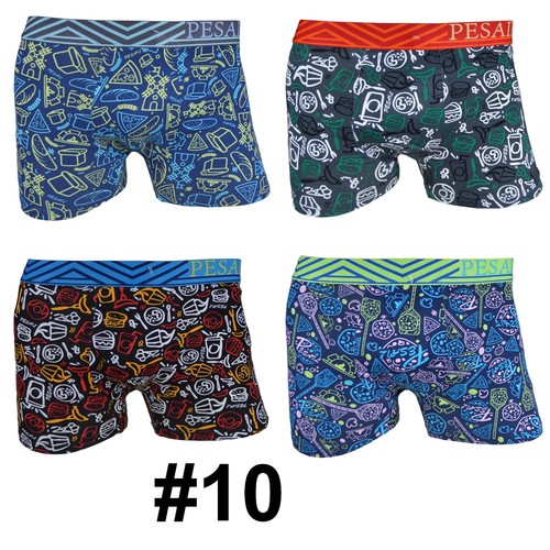 4er pack boxershorts retro - pack,