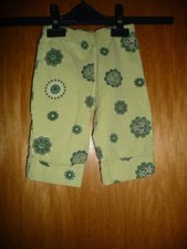 Grün gemusterte Hose für Mädchen in Größe 92/98 von Tina Toole