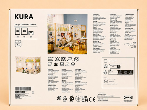 Ikea kura bettvorhang - ikea,