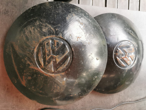 Orig radkappen vw käfer - 2x,