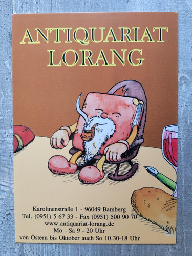 Bamberg antiquariat lorang - ak,