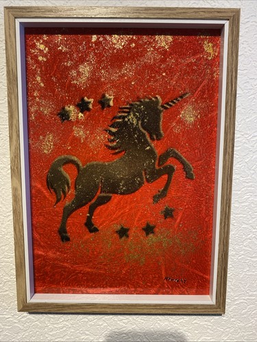Einhorn bild gemälde - ,