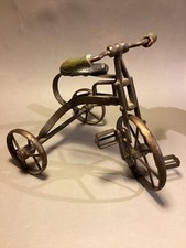 altes DREIRAD  METALL KINDER PUPPEN DEKO GARTEN LANDHAUS