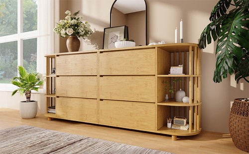 Kommode sideboard 160cm eiche - kommode,
