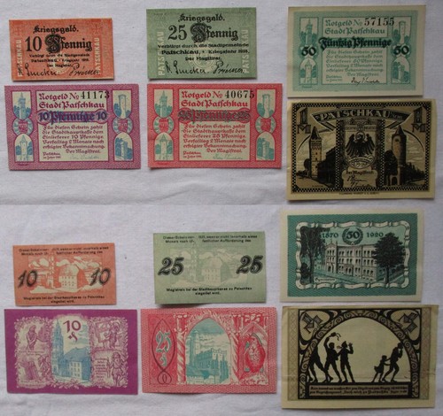 Banknoten notgeld stadt - 6,