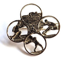 Anstecknadel --Deutscher Olympischer Sportbund--