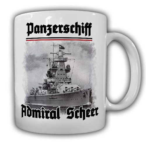 Tasse panzerschiff admiral - tasse,